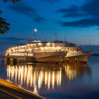 Речной причал Перми